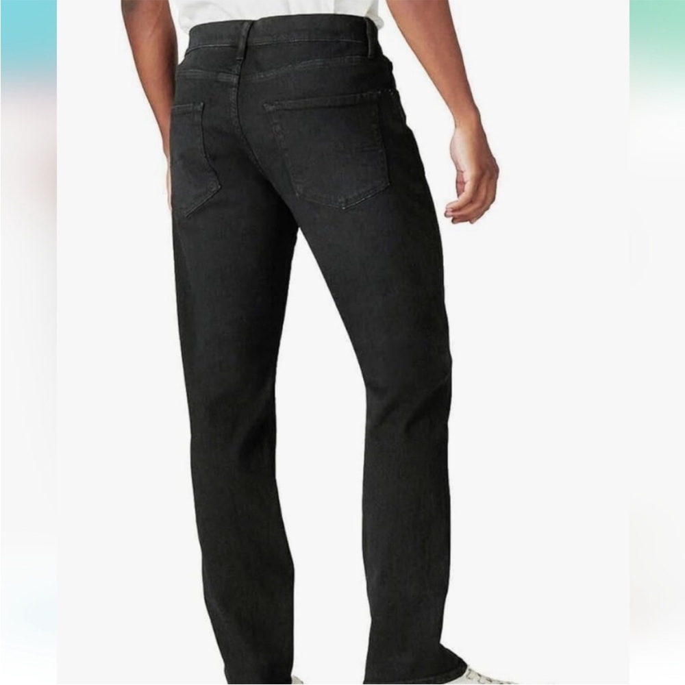 Lucky Brand 410 Athletic Slim Jeans Mens 38 Black Straight